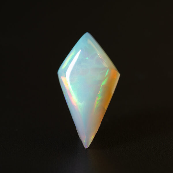 5.8ct kite-shaped crystal Ethiopian Welo opal